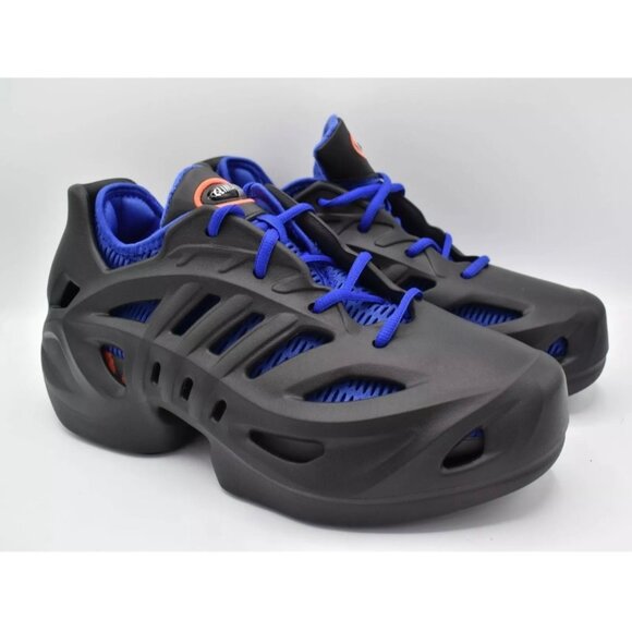 Adidas AdiFOM Climacool Originals Mens Size 8 Sneakers Black & Blue - Picture 1 of 9